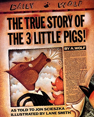 The True Story of the Three Little Pigs book cover